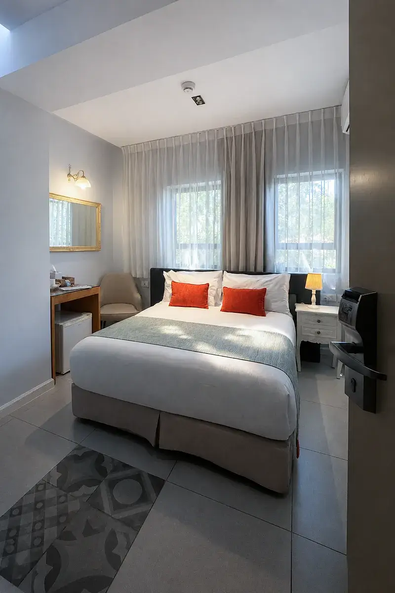 Economy double room 14 m² at Bat Galim Boutique Hotel Haifa